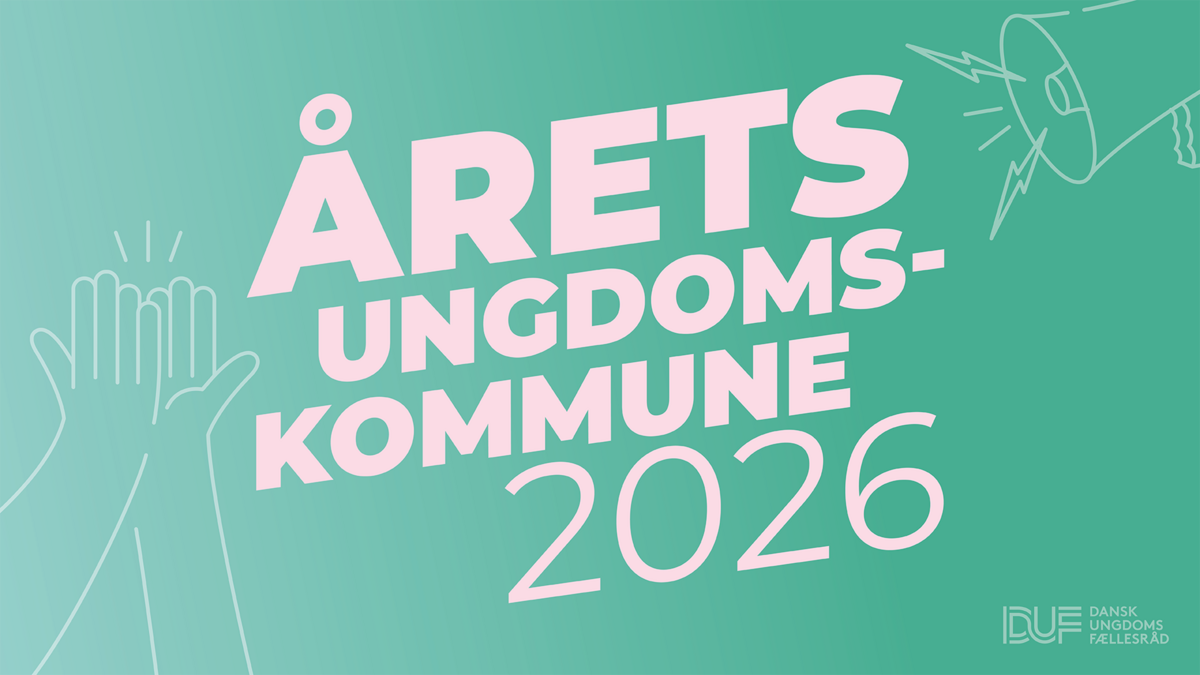DUF åbner for indstillinger til Årets Ungdomskommune 2026