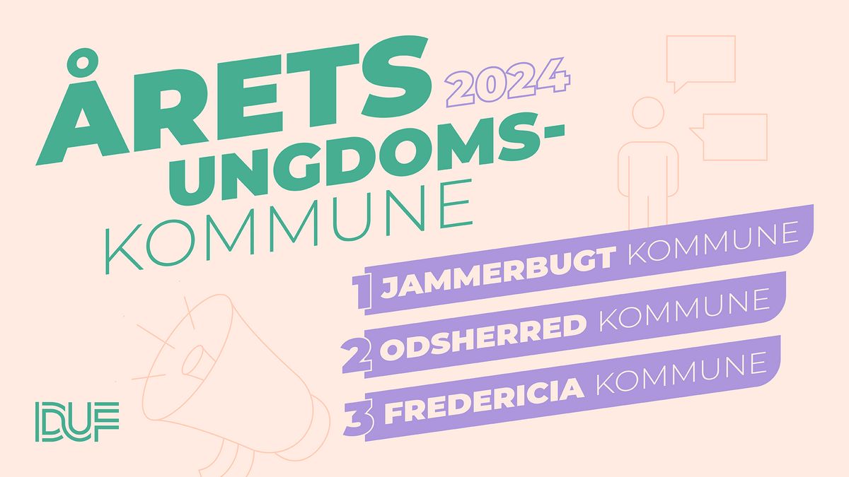 Jammerbugt Kommune er Årets Ungdomskommune 2024
