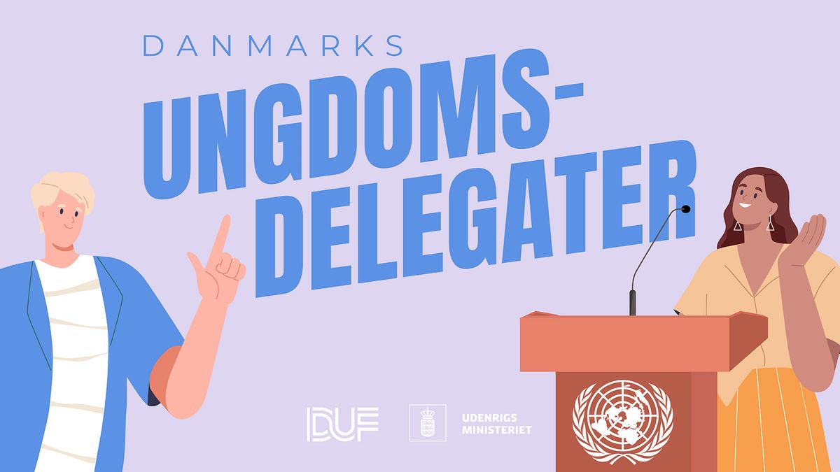 GENOPSLAG for klima og miljø: Søg nu om at blive ungdomsdelegat til FN 2026-2027!