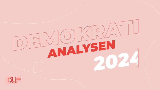 Demokratianalysen 2024 er klar!