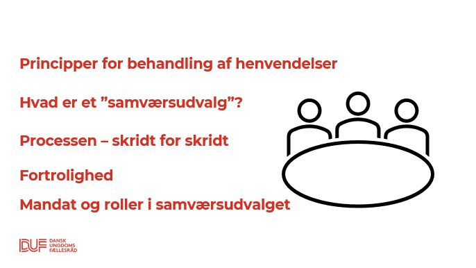 Workshop og erfaringsudveksling for samværsudvalg