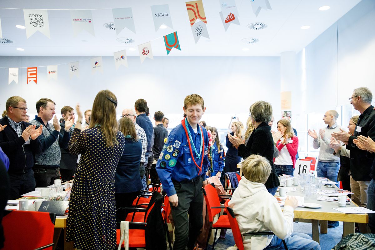 Baptistspejderne fra Holbæk og Regstrup kåret til Årets Ungdomsforening 2018