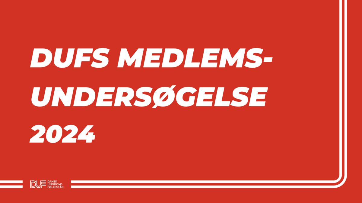 Læs DUFs Medlemsundersøgelse 2024